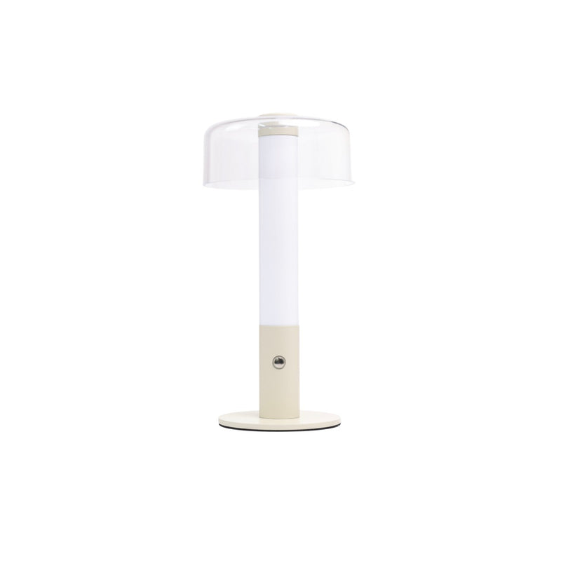 Arcis Rechargeable LED Table Lamp Cream Portable Dimmable IP54