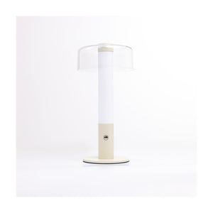 Arcis Rechargeable LED Table Lamp Cream Portable Dimmable IP54