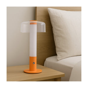 Arc + Hue Arcis Rechargeable LED Table Lamp Orange USB-C IP54