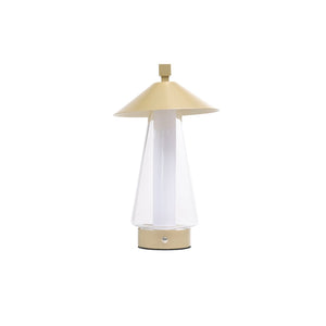 Arc + Hue Shoji Rechargeable LED Table Lamp Gold IP54 Dimmable