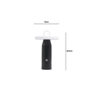 Arc + Hue Ella Rechargeable LED Outdoor Table Lamp Black