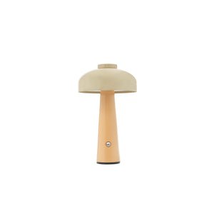 Arc + Hue Poppy Rechargeable LED Table Lamp Mustard IP54 USB-C
