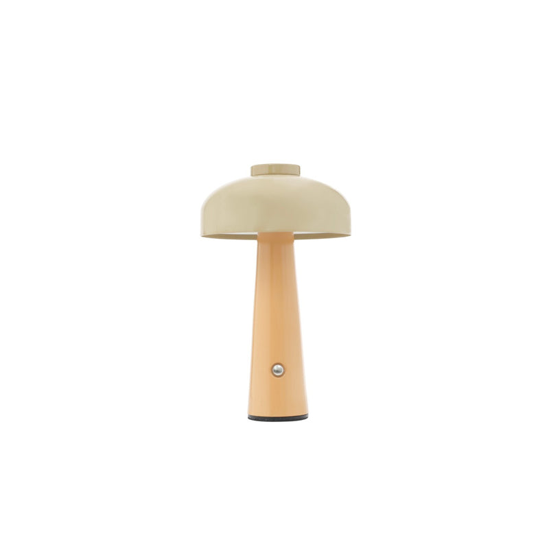 Arc + Hue Poppy Rechargeable LED Table Lamp Mustard IP54 USB-C