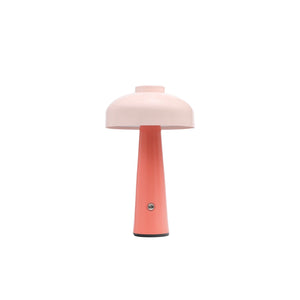 Arc + Hue Poppy Rechargeable LED Table Lamp Pink USB-C Dimmable