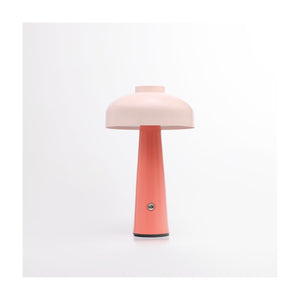Arc + Hue Poppy Rechargeable LED Table Lamp Pink USB-C Dimmable