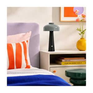 Arc + Hue Poppy Rechargeable LED Table Lamp Dusty Green