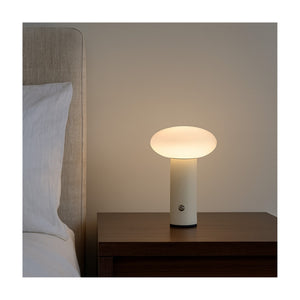 Arc + Hue Oliver Rechargeable LED Table Lamp Cream USB-C Dimmable