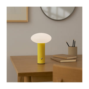 Arc + Hue Oliver Rechargeable LED Lamp Lemon USB-C Dimmable