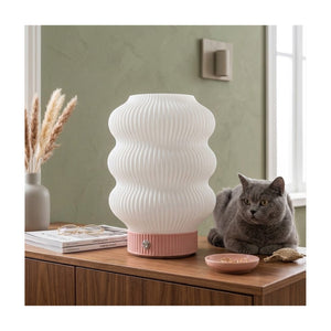 Mila Three Layer PLA Rechargeable Touch Lamp Pink USB-C Dimmable