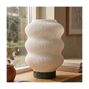 Mila 3-Layer PLA Rechargeable Table Lamp Green USB-C Dimmable